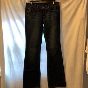 White House/ Black Market flare leg jeans